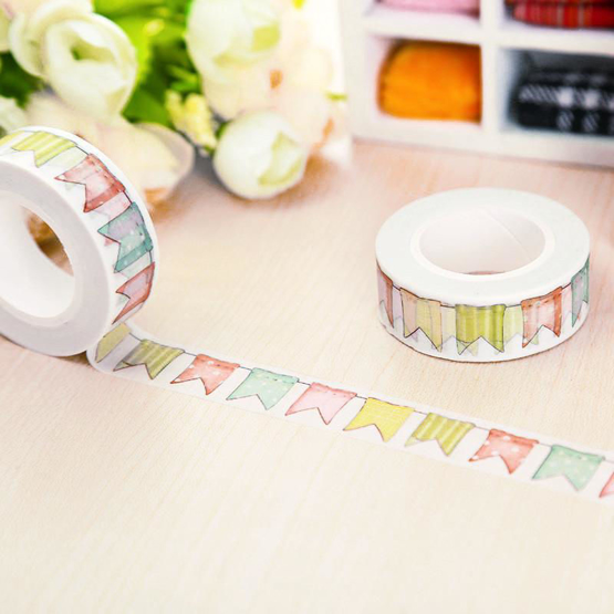 Colorful Flags Washi Tape