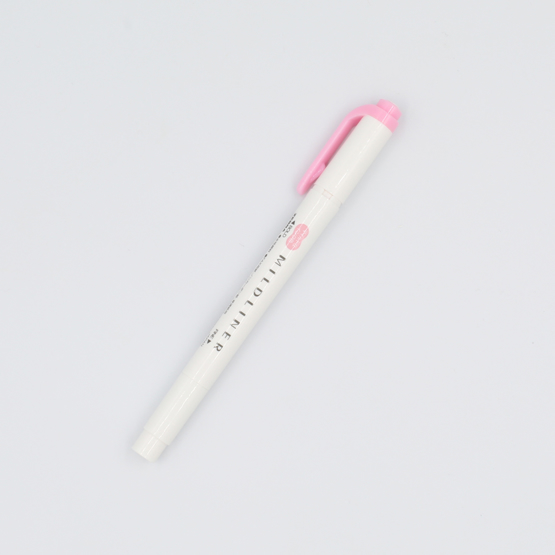 Zebra Mildliner Highlighter - pink