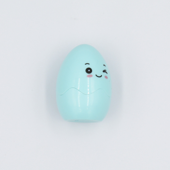 Kawaii Tamago Pencil Sharpener - blue