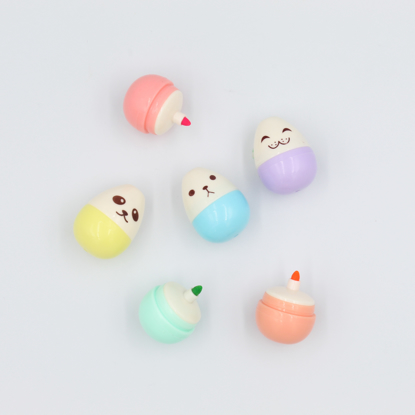 6 Kawaii Mini Egg Markers