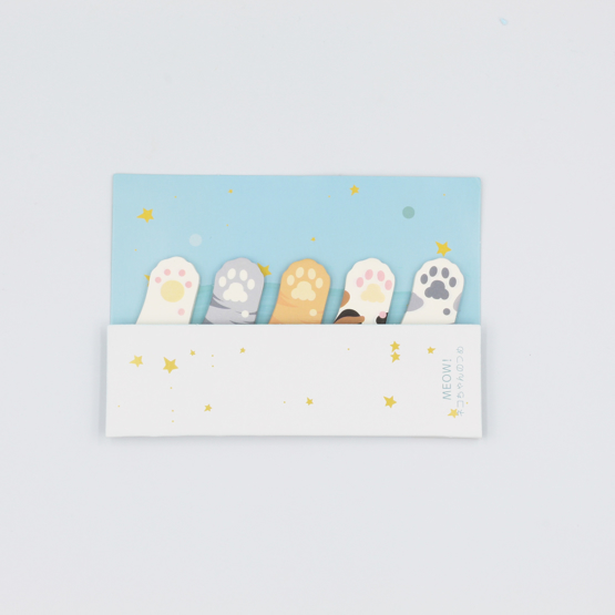 Post-its Pata de Gato - 5 patinhas
