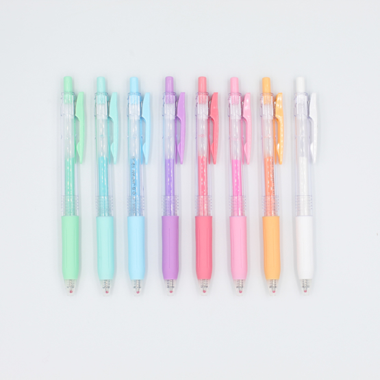 Zebra Sarasa Clip Milk Gel Pen - 0.5 mm - 8