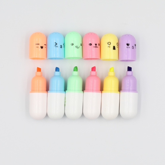 Vitamin Pill Highlighter Set