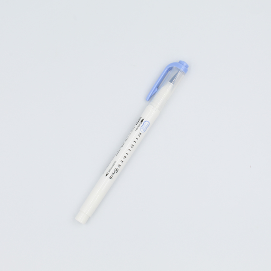 Zebra Mildliner Brush Pen - dark blue