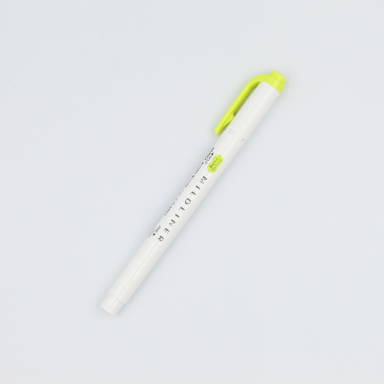 Zebra Mildliner Highlighter - citrus green