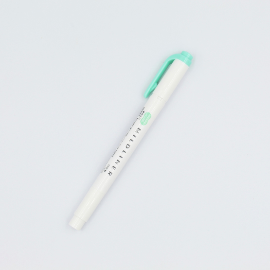 Zebra Mildliner Highlighter - blue green