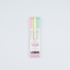 Zebra Mildliner - Conjunto 3 Rosa
