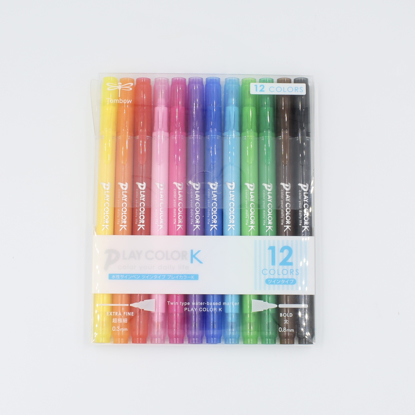 Marcadores 2 em 1 Tombow Play Color K - 12