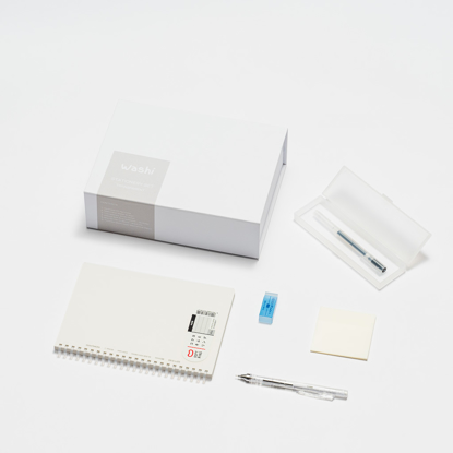 Stationery set - transparent