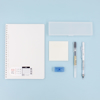 Stationery set - transparent